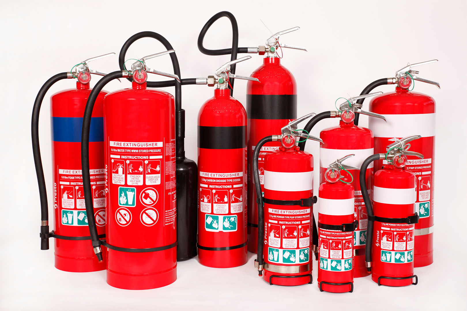How to select the right fire extinguisher